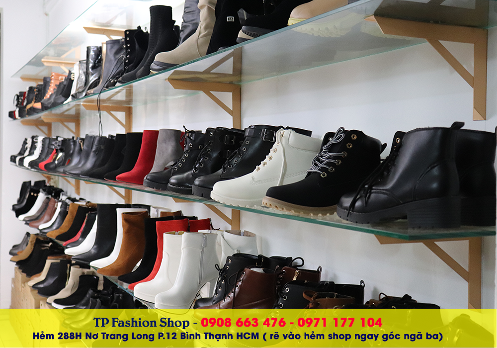 TP Fashion Shop cửa hàng giày boot nữ uy tín tại HCM
