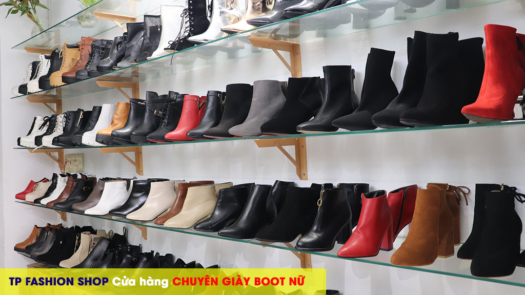 Thời trang giày boot nữ cổ cao đế cao sành điệu cho bạn gái - Kimy Store