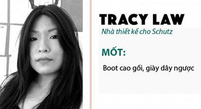 Nhà thiết kế giày hàng đầu thế giới Tracy Law