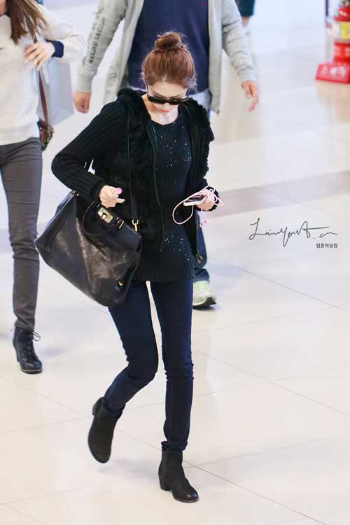 Yoona cực kute với giày boot nữ đẹp " Bootee"