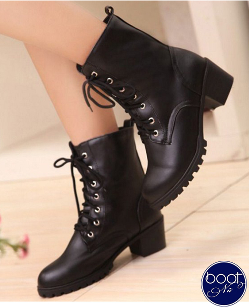 Lịch sử giá Giày bốt Martins phong cách boots ulzzang nữ cao cổ đế dày cập  nhật 8/2023 - BeeCost